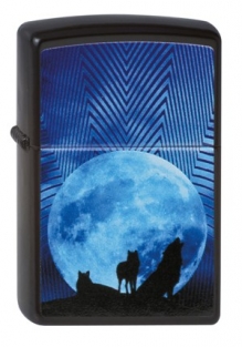 Zippo Wolves Moon